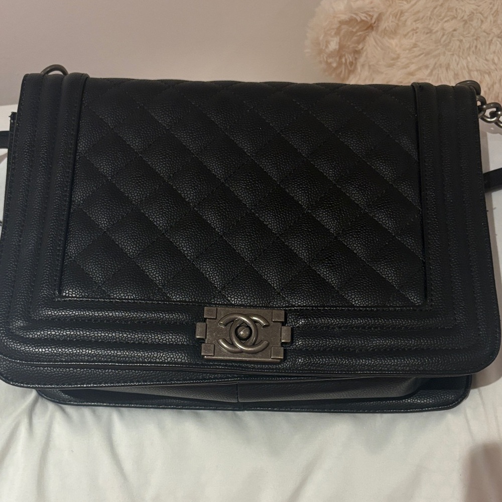 Chanel Black Quilted Shoulder Bag
